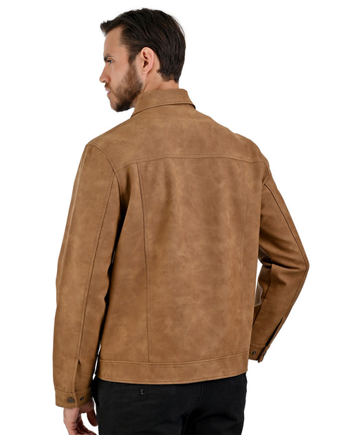 WRANGLER camisola para Caballero en Acabado Avejentado en piel sintetica.